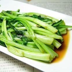 清炒广东菜心的做法[图]