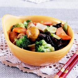 江南小炒素什锦的做法[图]