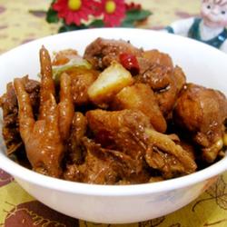 酱香土豆炖鸡块的做法[图]