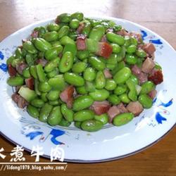 腊味青豆的做法[图]