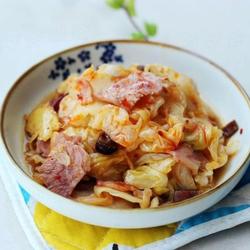 培根手撕包菜的做法[图]