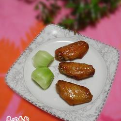 蒜香蜜汁烤鸡翅的做法[图]