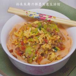 肉酱番茄汁手擀面的做法[图]