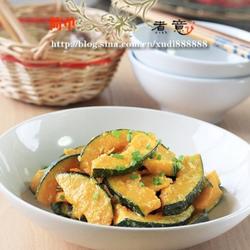 咸蛋黄焗南瓜的做法[图]