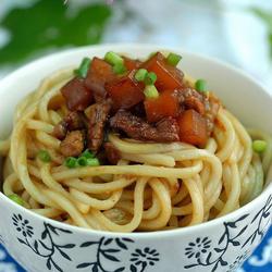 土豆炸酱面的做法[图]