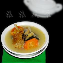 腊鸭菜干汤的做法[图]
