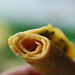 芹菜鸡蛋卷饼的做法[图]