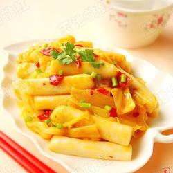 辣白菜炒年糕的做法[图]