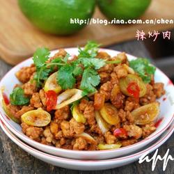 辣炒肉末碎的做法[图]