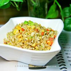 杂蔬炒饭的做法[图]
