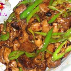 豉椒山蘑的做法[图]