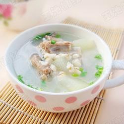 冬瓜薏米排骨汤的做法[图]