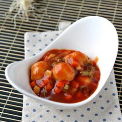 茄汁虾丸的做法[图]