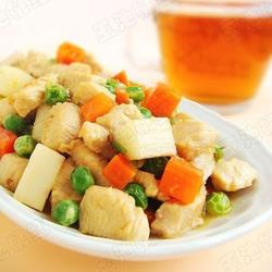 五彩鸡丁的做法[图]