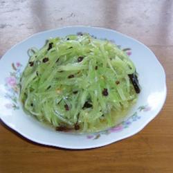 炝拌笋丝的做法[图]