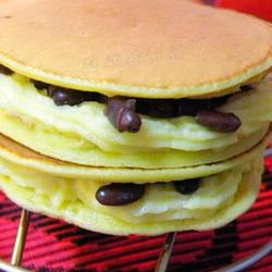 蜜豆卡仕达馅铜锣烧的做法[图]