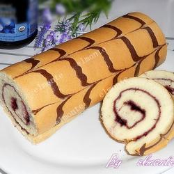 千叶纹蛋糕卷的做法[图]