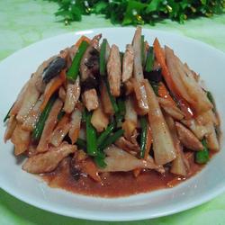 莲藕腐乳酱爆肉的做法[图]