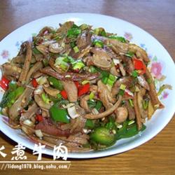 小炒牛板肠的做法[图]
