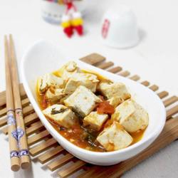 番茄雪菜豆腐的做法[图]