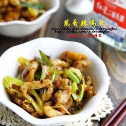 葱香辣鸡丝的做法[图]