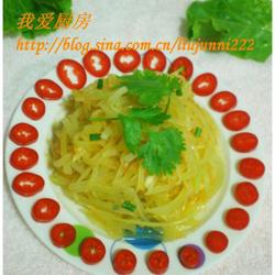 凉拌窝笋丝的做法[图]