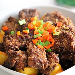 粉蒸排骨小南瓜的做法[图]