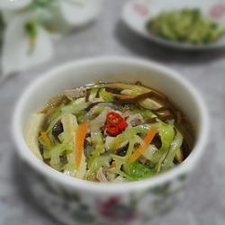 肉丝什锦卤汤的做法[图]