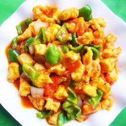 蕃茄鸡丁的做法[图]