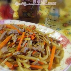 土豆炒肉丝的做法[图]