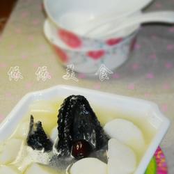 淮山红枣竹丝鸡汤的做法[图]