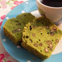 抹茶蜜豆磅蛋糕的做法[图]
