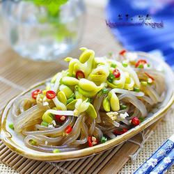 粉条伴豆芽的做法[图]