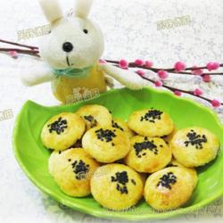 奶香芝麻小圆饼的做法[图]