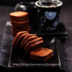 巧克力夹心饼干的做法[图]