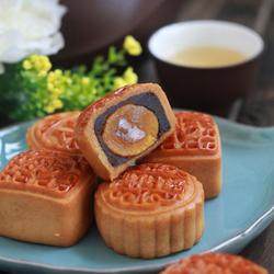 蛋黄豆沙广月的做法[图]