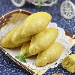 发面纺锤玉米饼的做法[图]