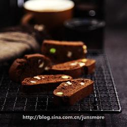 巧克力坚果意式脆饼的做法[图]