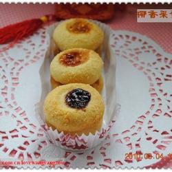 椰香果酱饼干的做法[图]