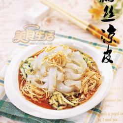 鸡丝凉皮的做法[图]