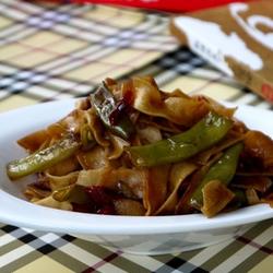 扁豆焖面的做法[图]