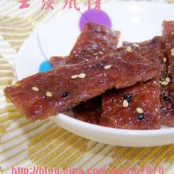 蜜汁猪肉脯的做法[图]