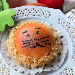肉松海苔小狮子面包的做法[图]