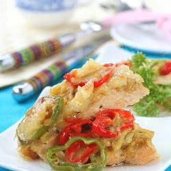 菠萝烤鸡肉的做法[图]
