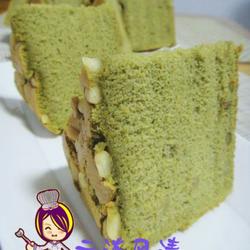 松仁抹茶戚风的做法[图]