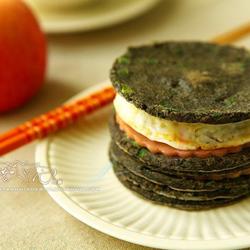 荞麦芝麻春韭饼的做法[图]