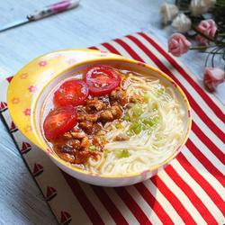 肉末番茄鸡蛋面的做法[图]