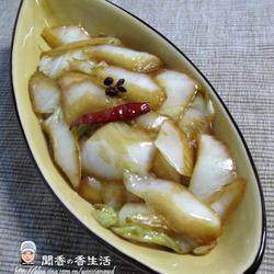 醋溜白菜片的做法[图]