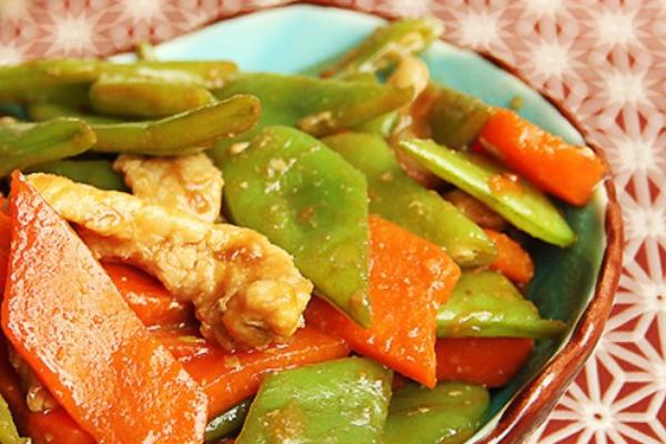 龙豆炒肉