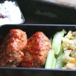日式肉饼土豆沙拉便当的做法[图]